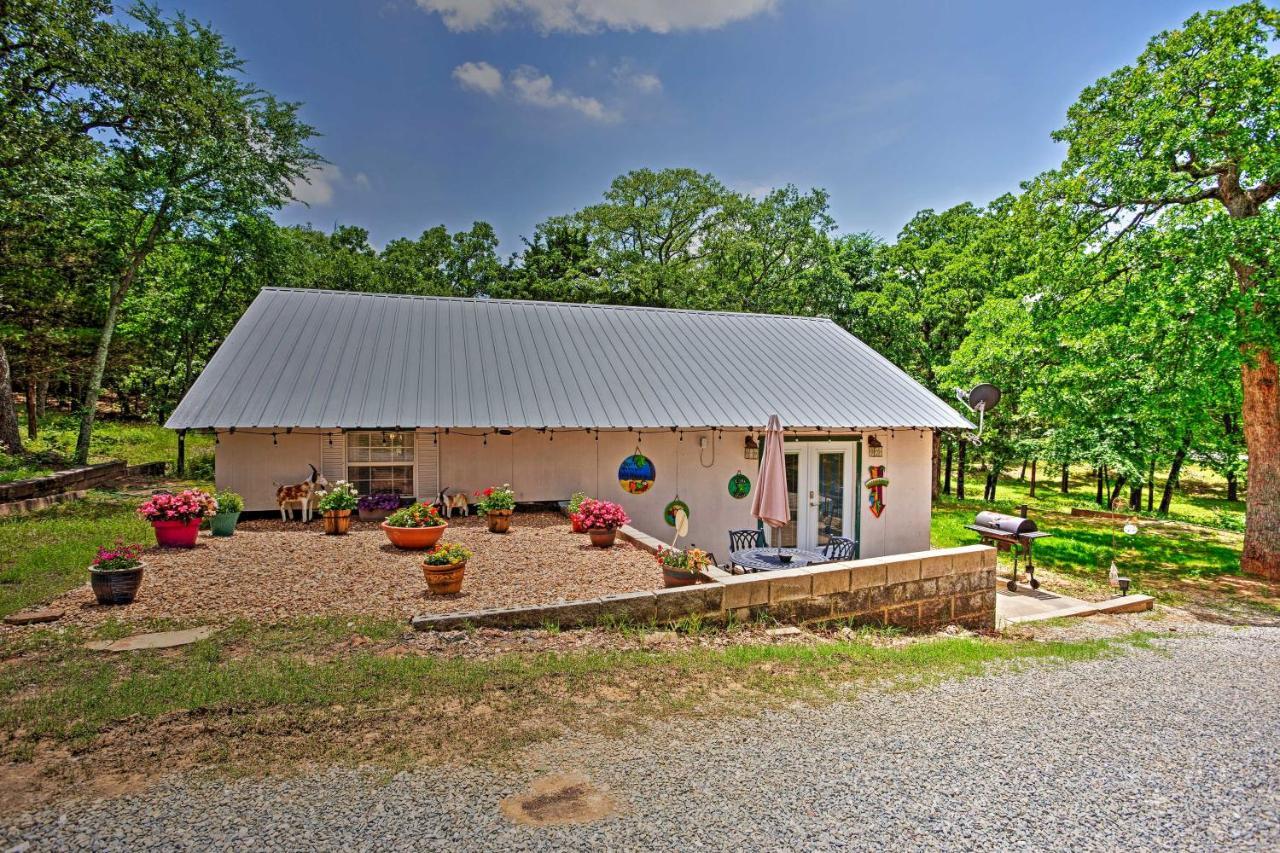 Lake Texoma Cabin - 1 Mi To Park And Boat Ramp! Willow Spring Екстериор снимка