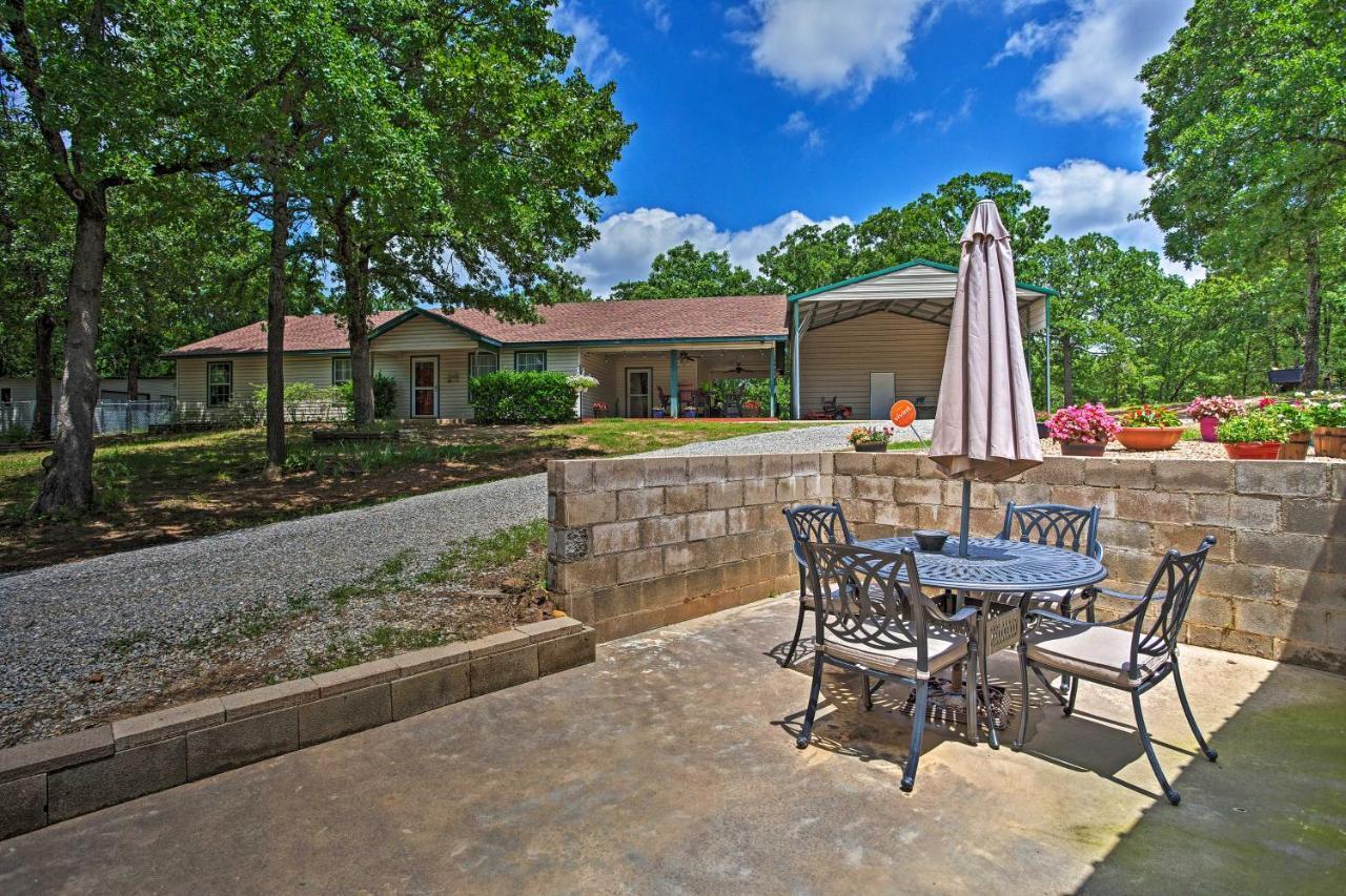 Lake Texoma Cabin - 1 Mi To Park And Boat Ramp! Willow Spring Екстериор снимка