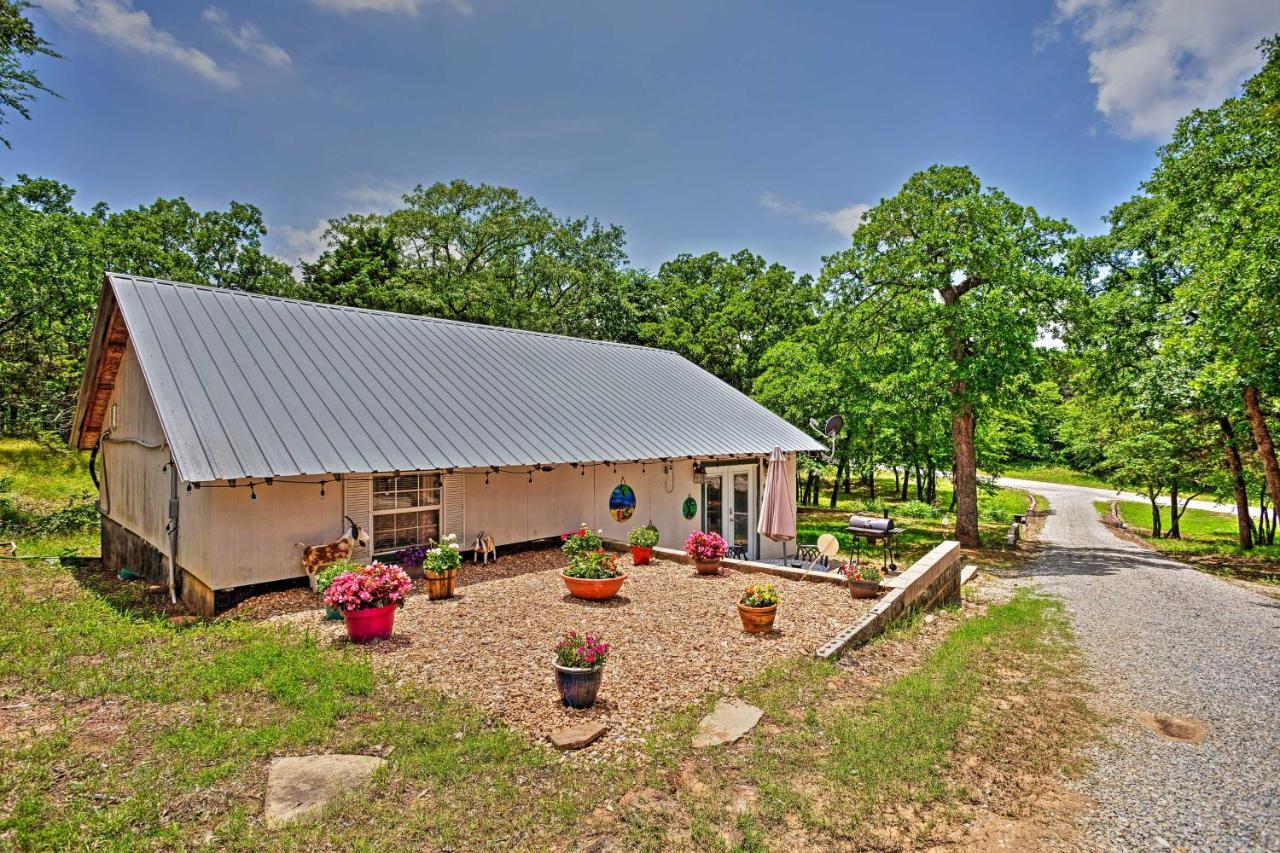 Lake Texoma Cabin - 1 Mi To Park And Boat Ramp! Willow Spring Екстериор снимка